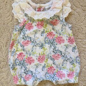 Laura Ashley Floral Bodysuit for Kids